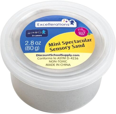 Excellerations Mini Spectacular Sensory Sand Set of 8 - Party Favors, Sensory Toys for Kids, Fidget Kit in Saudi Arabia