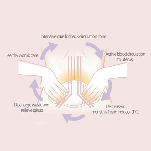 Herborn Heat Patches (for Waist, 8 Patches) - Back Pain Relief, 7 Medical Herbs, Wide Wings in Saudi Arabia