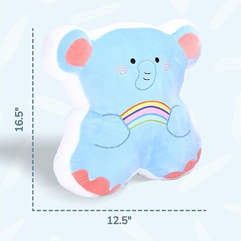 وسادة فراشة PixieCrush - ديكور غرفة الفراشة - وسادة رمي الزهور المزخرفة - فراشة محشوة - فراشة ناعمة وقطيفة محشوة - وسادة رمي فراشة وردية - فراشة قطيفة in Kuwait