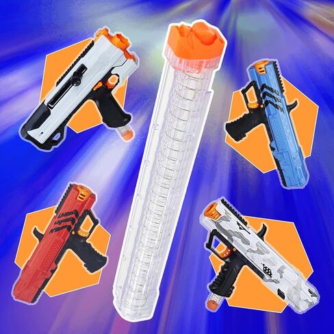 BOROLA 2 قطعة مشبك إعادة تحميل بديل 12 جولة إعادة تحميل مجلة إعادة التعبئة متوافق مع Nerf Rival Apollo XV-700 Rival Zeue XV-1200 (شفاف) in Kuwait