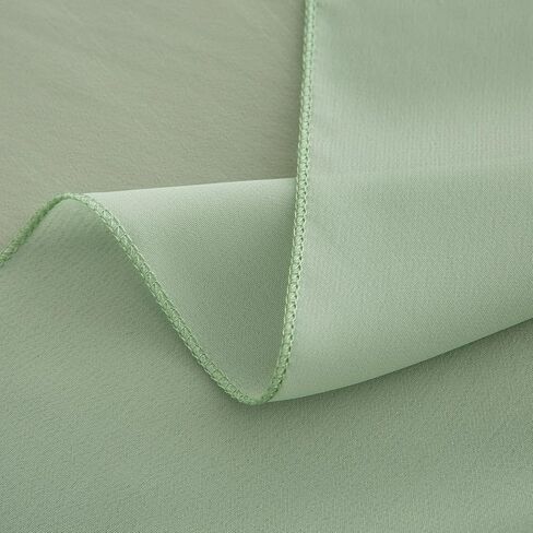 WELTRXE 4 Pack Sage Green Chiffon Table Runner 27.5x120 Inches Romantic Sheer Wedding Table Runner 10Ft Green Tulle Fabric Party Table Decorations for Wedding, Birthday Party, Bridal & Baby Shower in Saudi Arabia