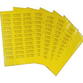 USS Fastener Bin Labels