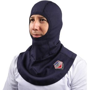 Black Stallion - AH1520-NV AH1520 TruGuard 200 Arc Rated FR Cotton Balaclava One S Blue