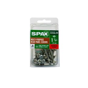 MLTI-PRPS SCRW #8X1-1/4"