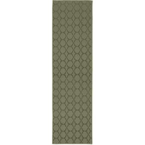 Garland Rug Sparta 3 ft. x 12 ft. Area Rug Large Runner Sage