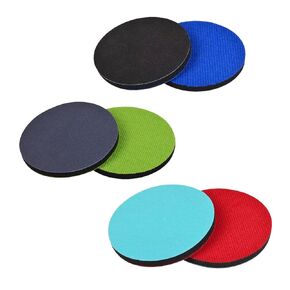 Glass Grinding Polishing Abrasive Disc Sandpaper Pads Kit for Glass Scratch Removal 3Pcs/Pack Glass Repair Kit (6 inch)