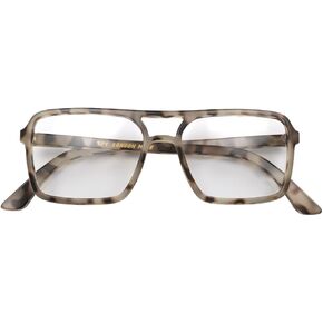 LONDON MOLE Eyewear | Spy Reading Glasses | Rectangular Glasses | Cool Readers | Mens/Womens Reading Glasses | Unisex