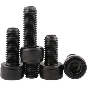 High Tensile Hex Socket Cap Machine Screws Allen Bolts, Carbon Steel, M6*40mm,20 pcs