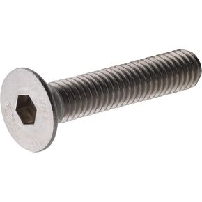 44031 8-32 x 3/4 Flat Head Socket Cap Screw, Stainless Steel, 20-Pack