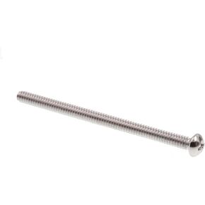 Prime-Line 9004863 Machine Screw, Round Head, Slotted/Phillips Combo, #10-24 X 3 in, Grade 18-8 Stainless Steel, Pack of 25