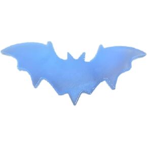 Halloween bat Carving Ornament Blue Chalcedony bat Carving Natural Crystal Gemstone Blue Agate Jade Jasper Hand Carved Bats