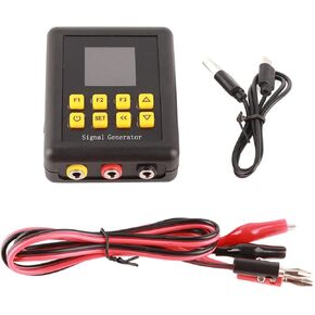 ViaGasaFamido Signal Generator Adjustable Handheld Pulse Frequency Generator PWM Rectangular Sine Triangular Wave 4-20ma 2-10V