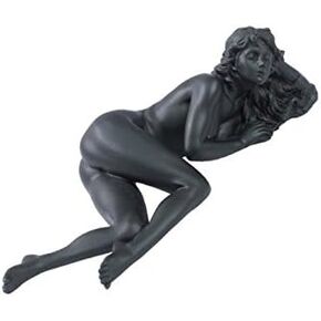 9 Inch Figure Female Nude Asleep in Reclining Pose Display Decor