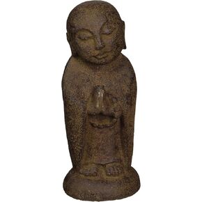 Volcanic Stone Jizo Statue