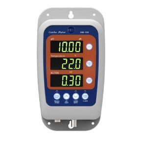 جهاز HM الرقمي HM-100، جهاز مراقبة درجة الحموضة/EC/TDS/درجة الحرارة المستمر