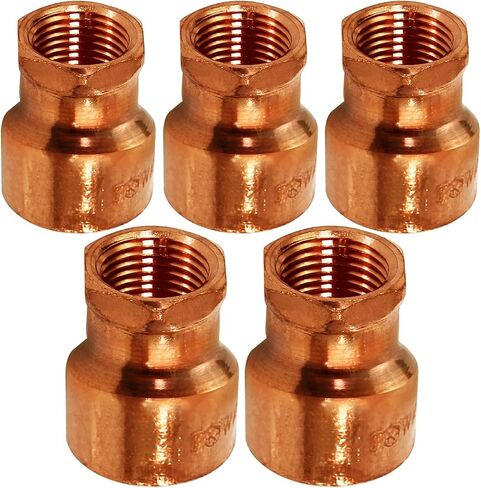 DDGA0120-5 Female Adapter Reducing Fitting Sweat x FIP Connections, 1/2 X 1/4, Copper in Saudi Arabia