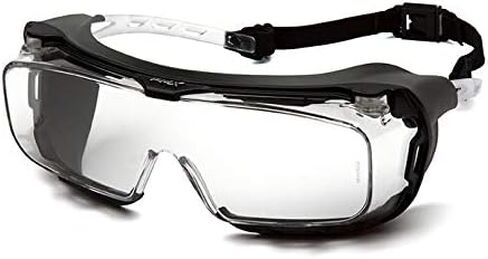 Pyramex Cappture Over Prescription Safety Glasses, Clear H2MAX Anti-Fog Lens w/Rubber Gasket in Saudi Arabia