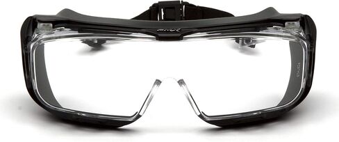 Pyramex Cappture Over Prescription Safety Glasses, Clear H2MAX Anti-Fog Lens w/Rubber Gasket in Saudi Arabia