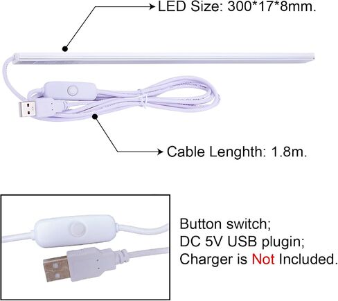 شريط إضاءة LED ملحق للطابعة ثلاثية الأبعاد، هيكل من الألومنيوم لكابل USB بقدرة 5 وات 6000 كيلفن، مع حامل لقذف 2020. in Saudi Arabia
