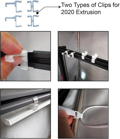 شريط إضاءة LED ملحق للطابعة ثلاثية الأبعاد، هيكل من الألومنيوم لكابل USB بقدرة 5 وات 6000 كيلفن، مع حامل لقذف 2020. in Saudi Arabia