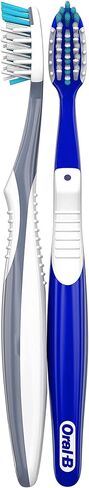 Oral-B Radiant Whitening Toothbrush, Medium, 2 count (00300410102852) in Kuwait