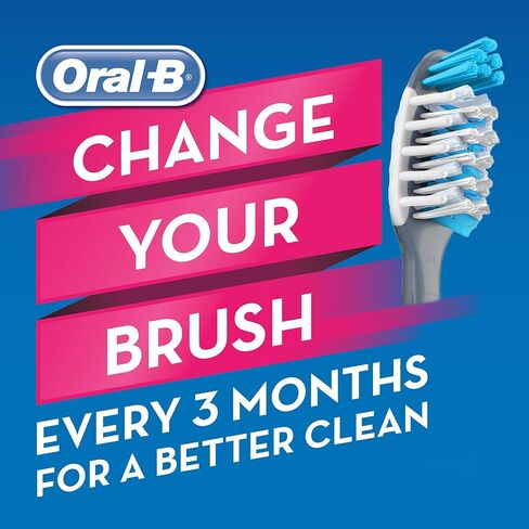 Oral-B Radiant Whitening Toothbrush, Medium, 2 count (00300410102852) in Kuwait