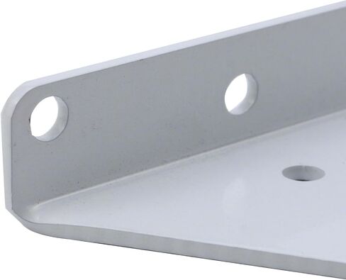 Dnyta 4pcs 3 Inch Black Triangle Shelf Brackets Small Shelf Brackets Floating Shelf Bracket for Kitchen, Bathroom, Yard, Garage Wall Mounted in Saudi Arabia