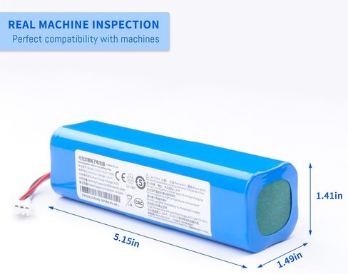 بطارية مكنسة كهربائية 6800 مللي أمبير في الساعة لـ Coredy L900 L900W L900X لـ LDS M7 Pro M8 Pro لـ Onson J30 Pro لـ Lenovo LR1 S9 VXVC07 1112131415 لـ Kyvol Cybovac S31 لـ NEABOT N2 جهاز آلي لتنظيف الأتربة in Kuwait