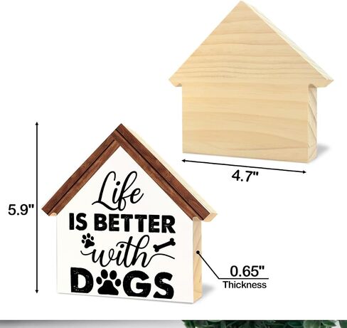 Farmhouse Home Wood Block Sign Home Decor Funny House Shaped Home Wooden Sign Desk Shelf Table Decor in Saudi Arabia