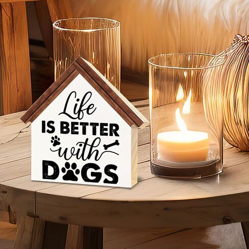 Farmhouse Home Wood Block Sign Home Decor Funny House Shaped Home Wooden Sign Desk Shelf Table Decor in Saudi Arabia