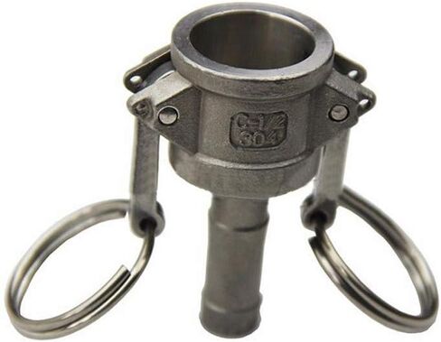 Acxico 1Pcs 304 Stainless Steel Quick Connector Homebrew Camlock Fitting Adapter 1/2" MPT FPT Barb Type in Saudi Arabia
