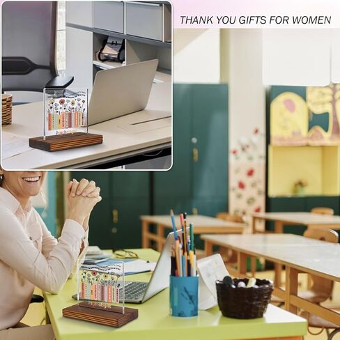 Appreciation Gifts for History Teacher Clear Desk Decorative Sign, Recognition Thank You Grad Gift for History Teacher School Office Desk Decor Plaques EDC37 in Saudi Arabia