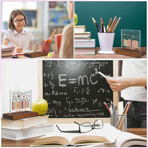 Appreciation Gifts for History Teacher Clear Desk Decorative Sign, Recognition Thank You Grad Gift for History Teacher School Office Desk Decor Plaques EDC37 in Saudi Arabia