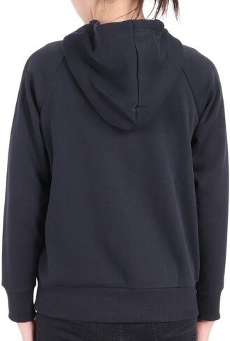 Under Armour Women's Plus Size Rival Fleece Big Logo Hoodie, (001) Black / / White, 1X in Kuwait