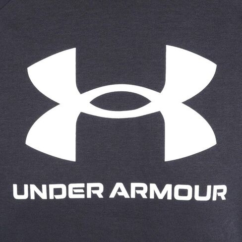 Under Armour Women's Plus Size Rival Fleece Big Logo Hoodie, (001) Black / / White, 1X in Kuwait