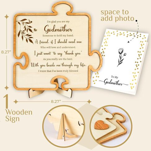 Godmother Gift For Mothers Day - Godmother Gifts From Godchild, God Mother Gifts For Women, Mothers Day Gifts For Godmother, Godmom Gifts Sign For Birthday, Christmas in Saudi Arabia