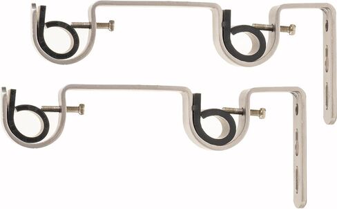 Decopolitan Double Adaptor Brackets, Black in Saudi Arabia