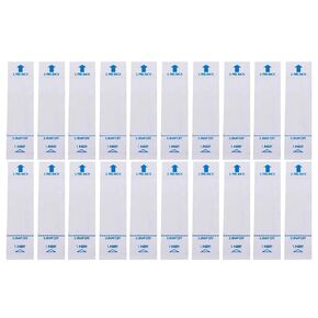 100 Pcs White Disposable Probe Covers for Digital Oral Thermometers Rectal Thermometer Sleeves Universal Probe Covers for Thermometer Safe and Sanitary and Healthy Health Monitors