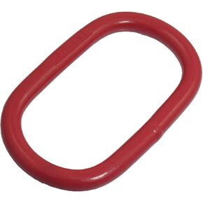 2T 4400Lbs High Strength Oval Lashing Lifting Ring Tool, Red