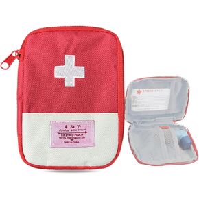 Mediss Asthma Inhaler Protective Case - Portable Emergency Travel Pouch Storage Bag Fits Inhaler Spacer, Diabetes Supplies
