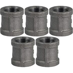 BMCPL034-5 Coupling, 3/4 Inch, Black