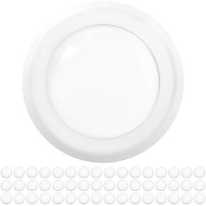 Sunco 48 حزمة من مصابيح قرص LED مقاس 5/6 بوصة، وإضاءة سقفية مجوفة على شكل قرص متساطح، 1050 LM، ضوء نهاري 5000K، قابل للتعتيم، 15 وات = 75 وات، ETL مصنف للرطوبة