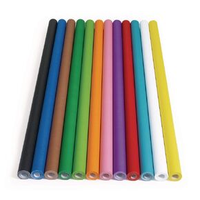 Colorations Prima-Color Fade-Resistant Paper Rolls, Lime Green, Arts and Crafts, 48" x 60', Drawing, Finger Painting, Paint, Watercolor, Wall Art, Bulletin Boards, Kids Crafts - RESISTLI