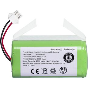 Battery for Eufy RoboVac 11S, 11S Plus 11S MAX 12 15C 15C MAX 30 30C 35C MAX G10 G20 G30 Hybrid Ecovacs Deebot N79 N79S DN622 Amarey A800 A900 Coredy R300 R500+ Tesvor X500 Pro Goovi D380 F007C D382