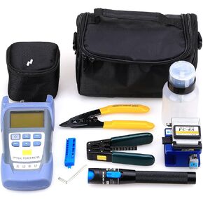 مجموعة أدوات الألياف الضوئية FTTH مع عداد طاقة الألياف الضوئية ومحدد الأعطال البصرية وقاطع الكابلات وقاطع الألياف FC-6S in Kuwait