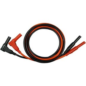 AST Labs Test Lead Extension SILICONE Male-90-Deg to Female Banana Plug (1 pair) (3 meter)