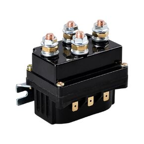 Astra Depot 12V 500A Winch Solenoid Relay Contactor Thumb Truck for ATV UTV 4x4 Vehicles 4WD