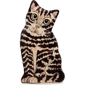 Rescue Me Now Pavilion Gift, Small Brown Tabby Vase, 8-1/2-Inch Tall