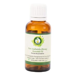 Asafoetida Essential Oil | Heeng Oil | Ferula Assa | Asafoetida Oil | Pure Heeng Oil | Pure Asafoetida Oil | 100% Pure Natural | Steam Distilled | Therapeutic Grade | 5ml | 0.169oz by R V Essential
