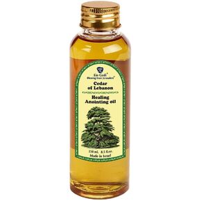 EIN GEDI Hyssop Anointing Oil, Made in Holy Land (250ml - 8.5 Oz) Traditional Blend Anointing Oil for Prayers and Blessings. (250, Hyssop Purification)